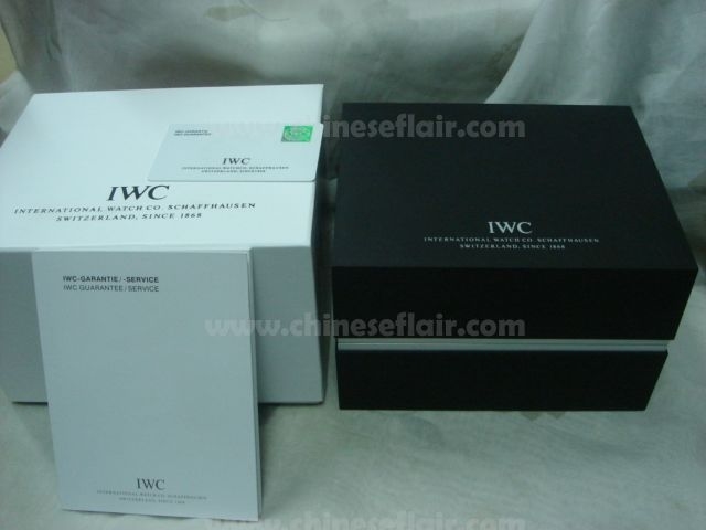 Replica IWC Watch Box - Luxury IWC Black Box - iwc box for sale